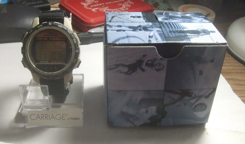 Timex Expedition Digital Kompass Indiglo 820 CR1620 Uhr neue Batterie NOS - Bild 3 von 13