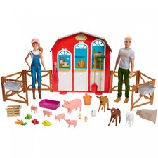 barbie cruise ship playset with 3 dolls and 28 accessories