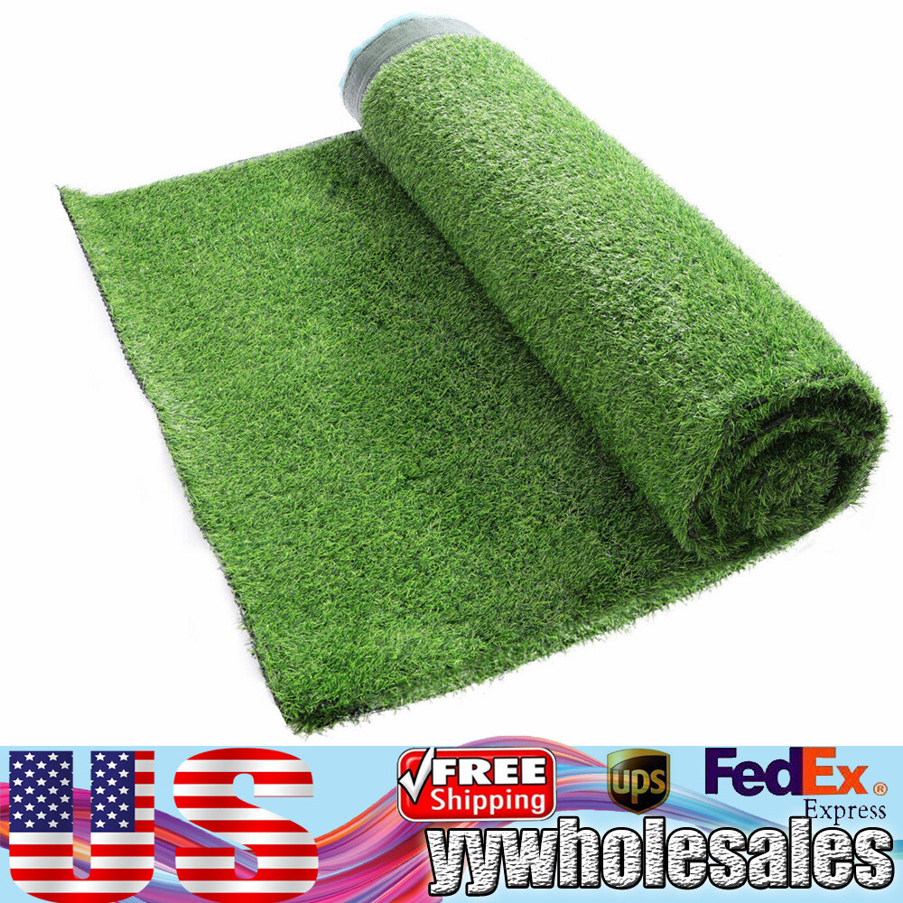 9.8 x 6.56ft Artificial Fake Grass Mat Landscape Turf Fake Yard Lawn