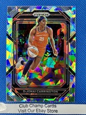 2023 #1 DiJonai Carrington WNBA Panini Prizm Basketball Ice Prizm Sun