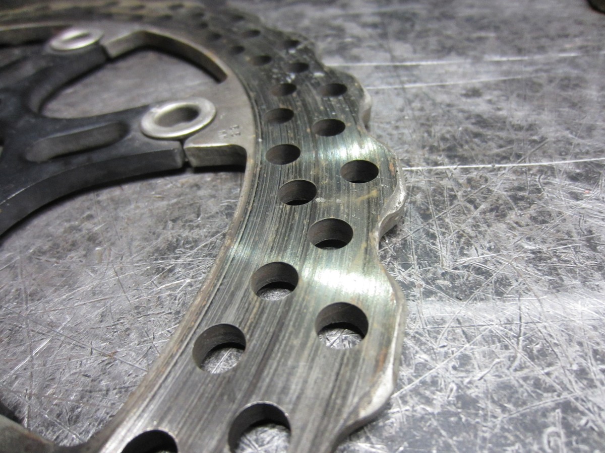 うきち＋ 06-07 KAWASAKI NINJA ZX10R zx10 OEM FRONT BRAKE DISC ROTOR 41080