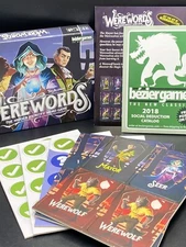 Werewords 2018 Edition New Art Hidden Identity Word Game Bezier Open Box