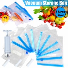 34 pc set Vacuum Seal / Sous Vide Bag Vacuum Pump Food Storage Reusable BPA Free