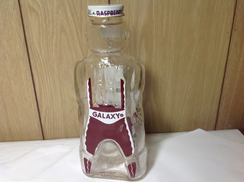 Galaxy Space Man " Space Admiral " black Cherry syrup bottle & coin bank Rare - Picture 2 of 3