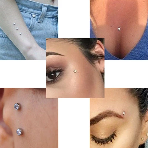 2pcs DIY Micro Dermal Anchor Jewelry Piercing Kit image 3