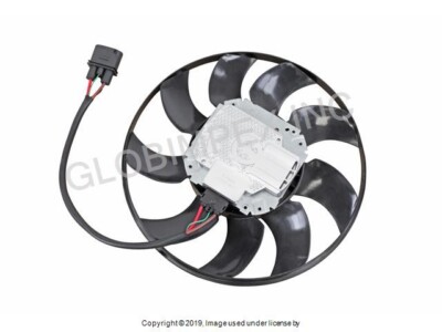 For AUDI (2012-2018) Auxiliary Fan LEFT (Dr. Side) VEMO + 1 YEAR WARRANTY
