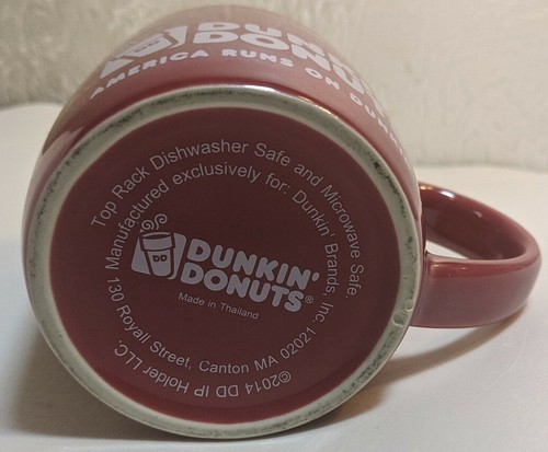 Dunkin’ Donuts Coffee Mug America Runs On Dunkin - Picture 5 of 5