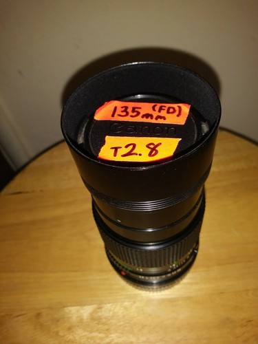 ZYKKOR CANON Lens Scope Camera Canon AF FD 135mm f/2.8 Zykkor Japan New - Picture 9 of 12