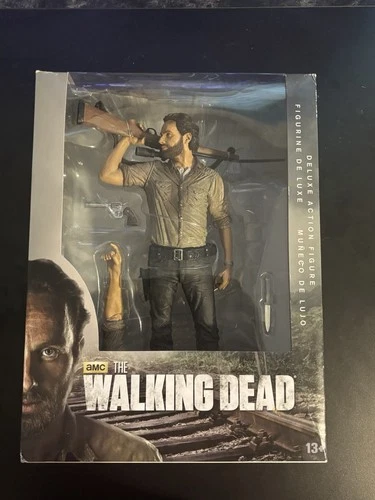 McFarlane The Walking Dead 10" Rick Grimes Deluxe Action Figure