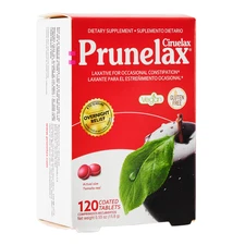 Prunelax Ciruelax Laxative Regular Strength Minitabs for Constipation
