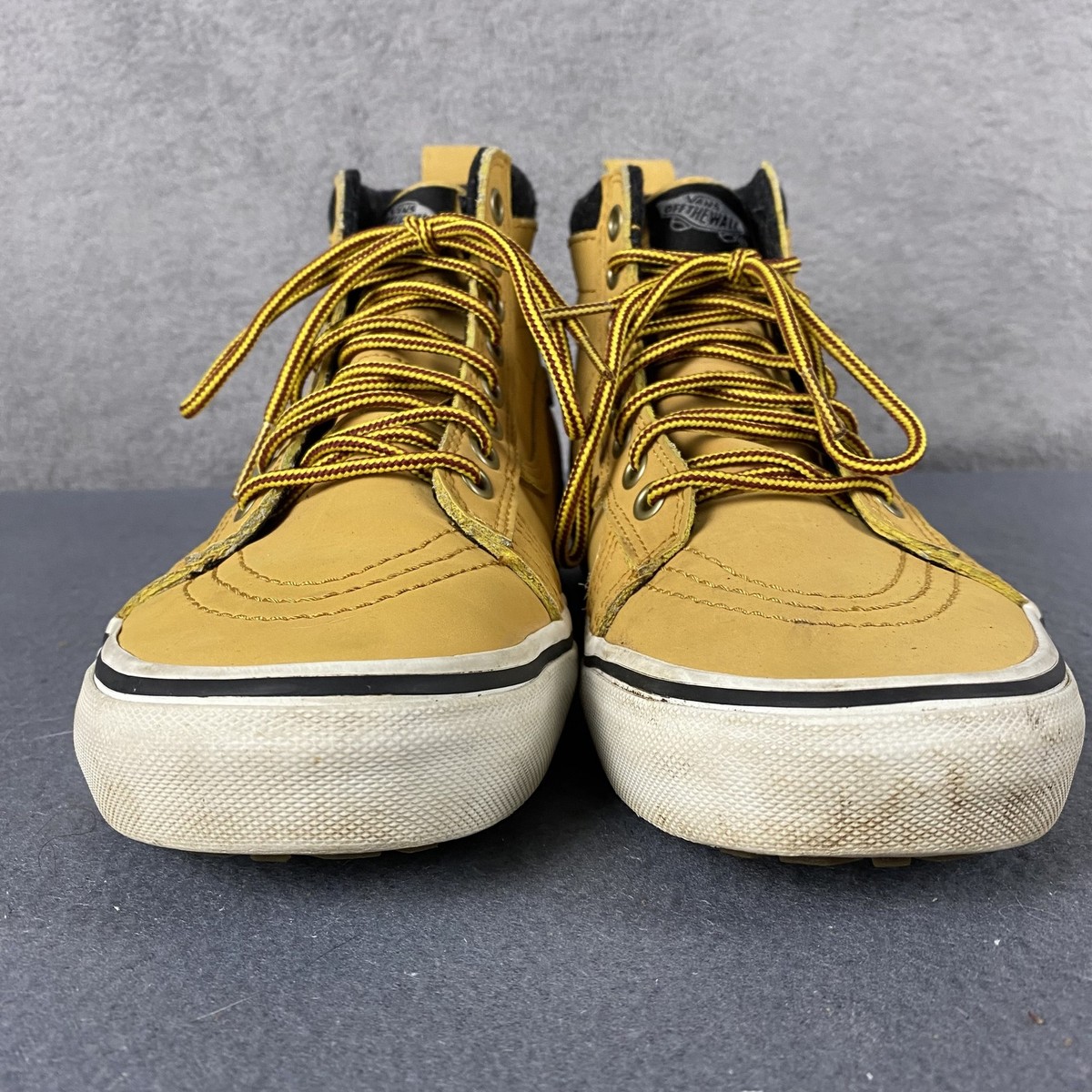 VANS Sk8 Hi Pro Wheat Tan Suede Shoes High Mens 6 Womens 7.5 Sk8-Hi Waterproof Insulated Shoe in Brown / White | Vans main image 2