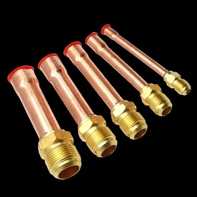 2/3/4/5/6 Punkte Für Klimaanlage Golden Kupferrohr Praktisch Dauerhaft