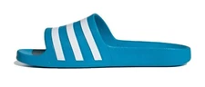 Adidas Adilette Aqua Slides FY8047 Blue White Men’s Sandals Comfort Shower Slip