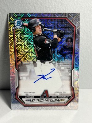 2026 Bowman Chrome Ryan Waldschmidt Auto #BMA-RW Mojo Refractor Diamondbacks