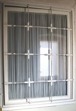 Fenstergitter aus Metall, Einbruchschutz