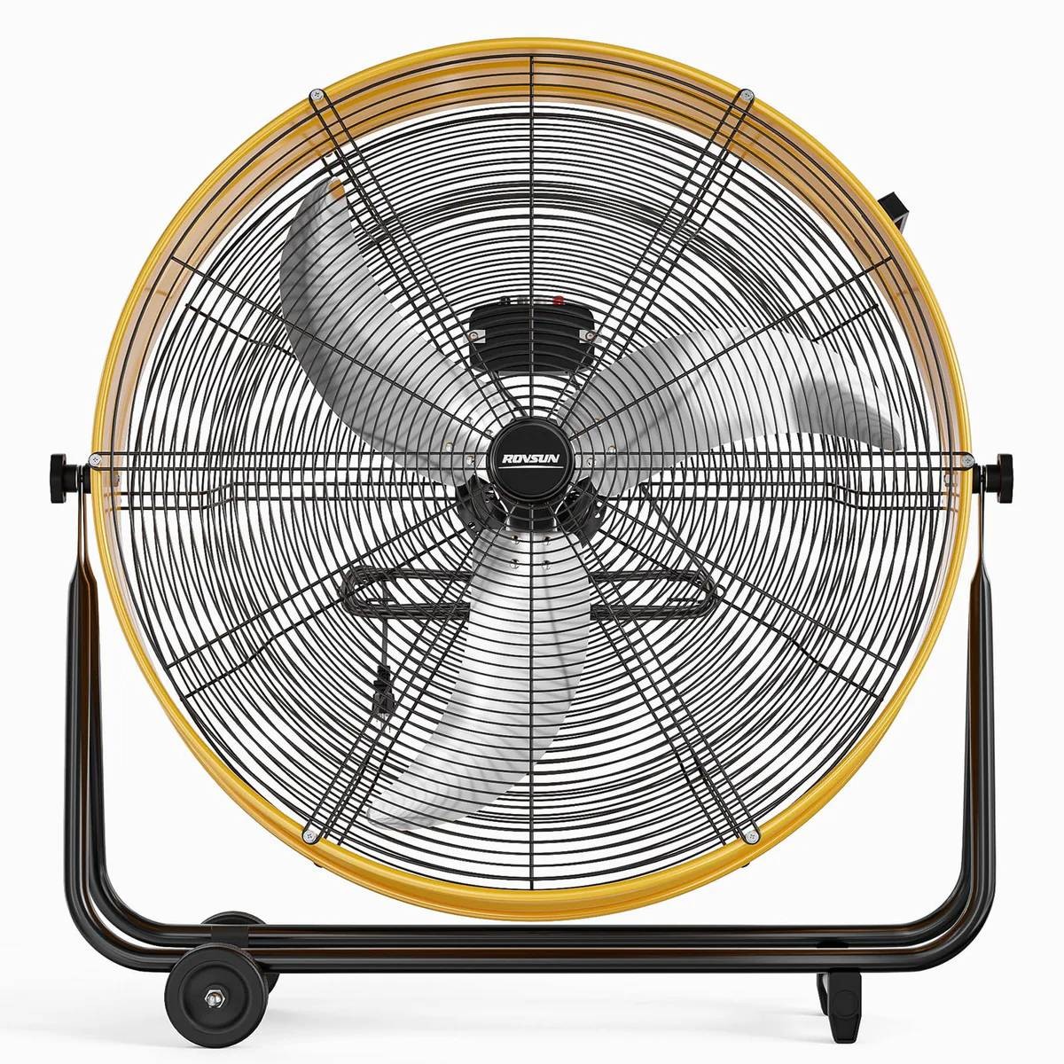 30'' 3 Speeds Industrial Floor Fan 13000 CFM High Velocity