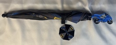 NWT Dc Comics Kids Umbrella Batman Toddler And Little Boy Rain Wear For Ages 3-6