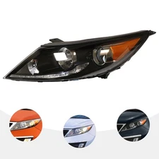 Fit 2013 2014 2015 2016 KIA Sportage Headlight Halogen W/ LED DRL Lamps Left