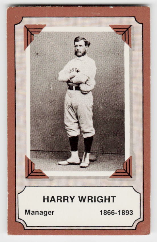 1975 Fleer Official Major League Patches #2 Harry Wright Pioneers of Baseball