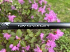 New Fujikura Air Speeder 5A Senior Flex Fairway Shaft Grip Adapter Installed