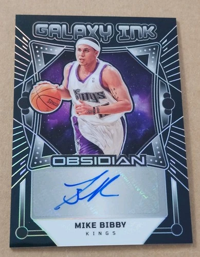 2024-25 Obsidian MIKE BIBBY Galaxy Ink SP Auto Sacramento Kings/149