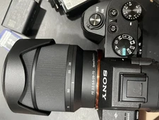 Sony Alpha a7 II 24.3MP Mirrorless Digital Camera Body W/lens