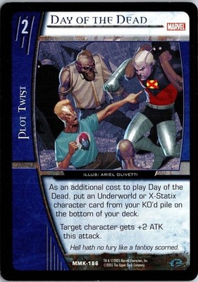 Day Of The Dead MMK-186 Marvel 2005 Upper Deck VS Systems CCG TCG