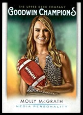 Molly McGrath 2021 Upper Deck Goodwin Champions #44 ESPN Football Reporter