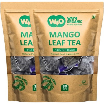 Mango Leaf Tea   30 Bags   Shadow-Dried Leaves   Herbal Wellness & Antioxidant
