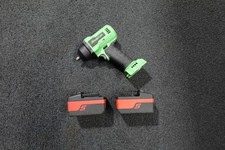 Snap On Ct9010g 38 18v Cordless Impact Wrench Tool And Two Batteries