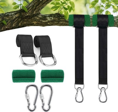 Extra Long Tree Swing Straps Holds, 8FT Tree Swing Hanging Kit 