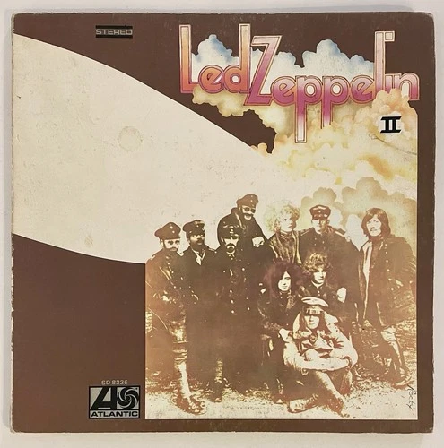 LED ZEPPELIN II SD 8236 RL SS HOT MIX • BOTH SIDES • VG • TERRE HAUTE • Grail