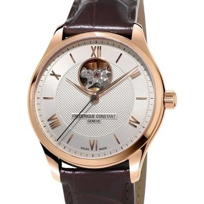 Frédérique Constant Classic Heartbeat Gold Men's Automatic Watch - FC-310MS5B5
