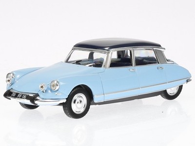 Citroen DS 21 Pallas 1967 MonteCarlo blue diecast model car 157083 Norev 1:43