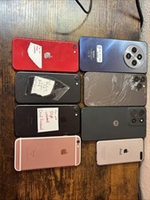 Lot 8 Phones iPhone 13 Pro Max SE 2020 7 6s R...