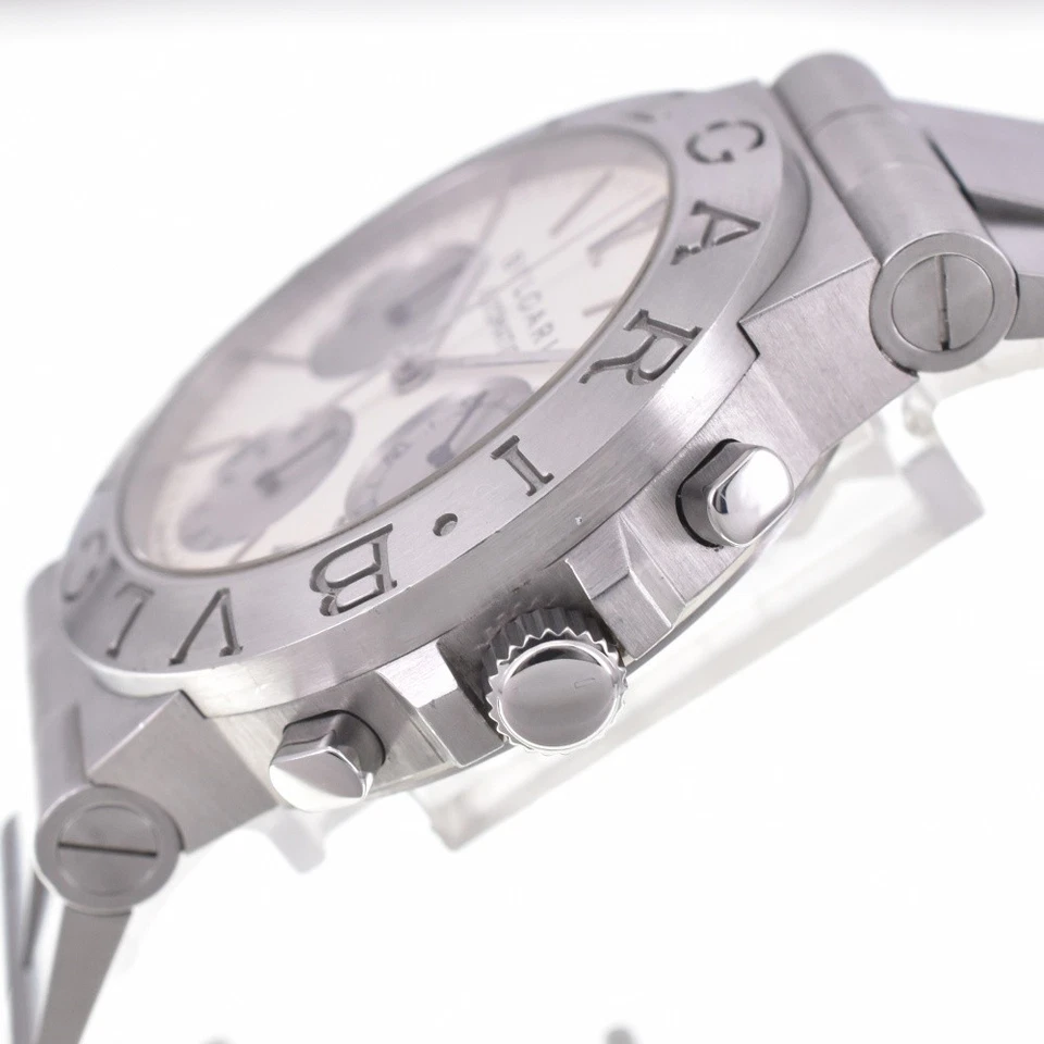 BVLGARI Diagono Sports CH35SAUTO Chronograph Date Automatic Men's Watch M#142395 - Image 3 of 4