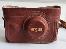 Vintage Argus C3 The Brick 35mm Rangefinder Camera Cintar 50mm f/3.5 Case