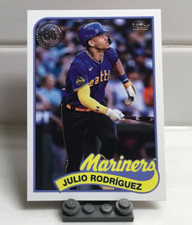 2024 Topps Series 1 - 1989 Topps Baseball Julio Rodriguez #89B-66