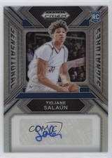 2024-25 Prizm Draft Picks Sensational Signatures Silver Tidjane Salaun Auto 1yj