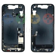 iPhone 14 midnight black Back Frame Housing Replacement W Small Parts Grade B