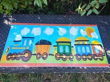 The Kids Room by Stupell Choo Choo Train in The Sun Wall Art Three Piece Set