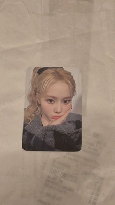 AESPA WINTER  WHIPLASH DEAR MY MUSE DMM LUCKY DRAW PHOTOCARD