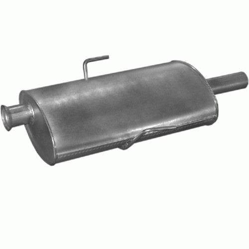 Silencieux intermédiaire en acier aluminisé pour Renault Espace III 3.0 MPV