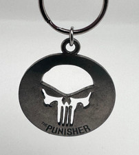 2004 Marvel Película The Punisher Cómic Película Promoción Llavero Metal Logo Die Cut