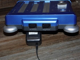 Hyperkin Retron 3 Blue Silver Console NES SNES Genesis Wireless HDMI power stuck