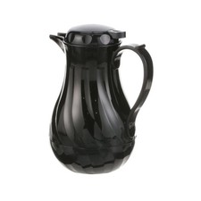 Winco VSW42K 42 Oz Black Swirl Carafe