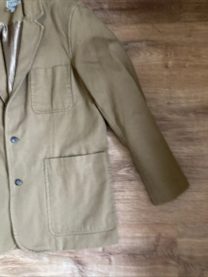 Duluth Jacket Mens L T Brown Suit Coat Canvas Work Chore Church Coat Jacket - Image 2 of 4