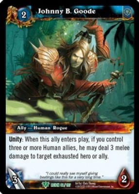 Johnny B. Goode - Reign of Fire - World of Warcraft TCG