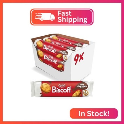 Lotus Biscoff Sandwich Cookies, Milk Chocolate Cream, 15 Cookies per pack, 5.29