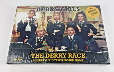 NEW SEALED Derry Girls Trivia Board Game Box Wear & Tear Seal Damage FREE SHIP